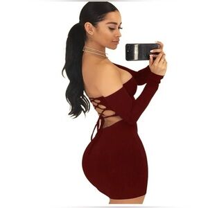 Cute red dress size S good condition